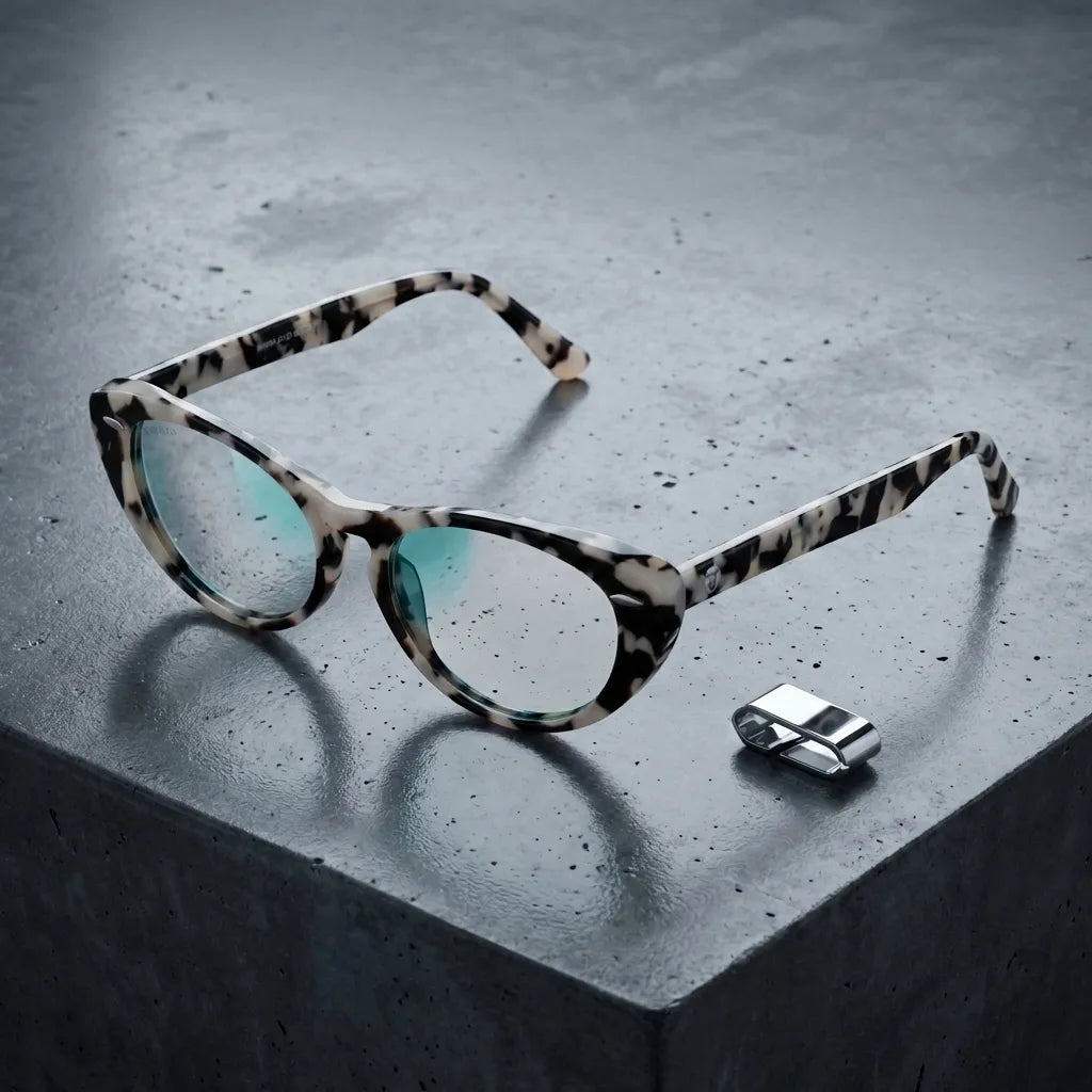 Havana cat-eye bio-acetate reading glasses, marble frame · ReFramed, photo 16 of 32