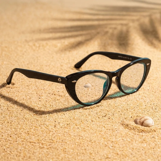 Havana cat eye eyeglass frames in bio-acetate by ReFramed · ReFramed, photo 1 of 30