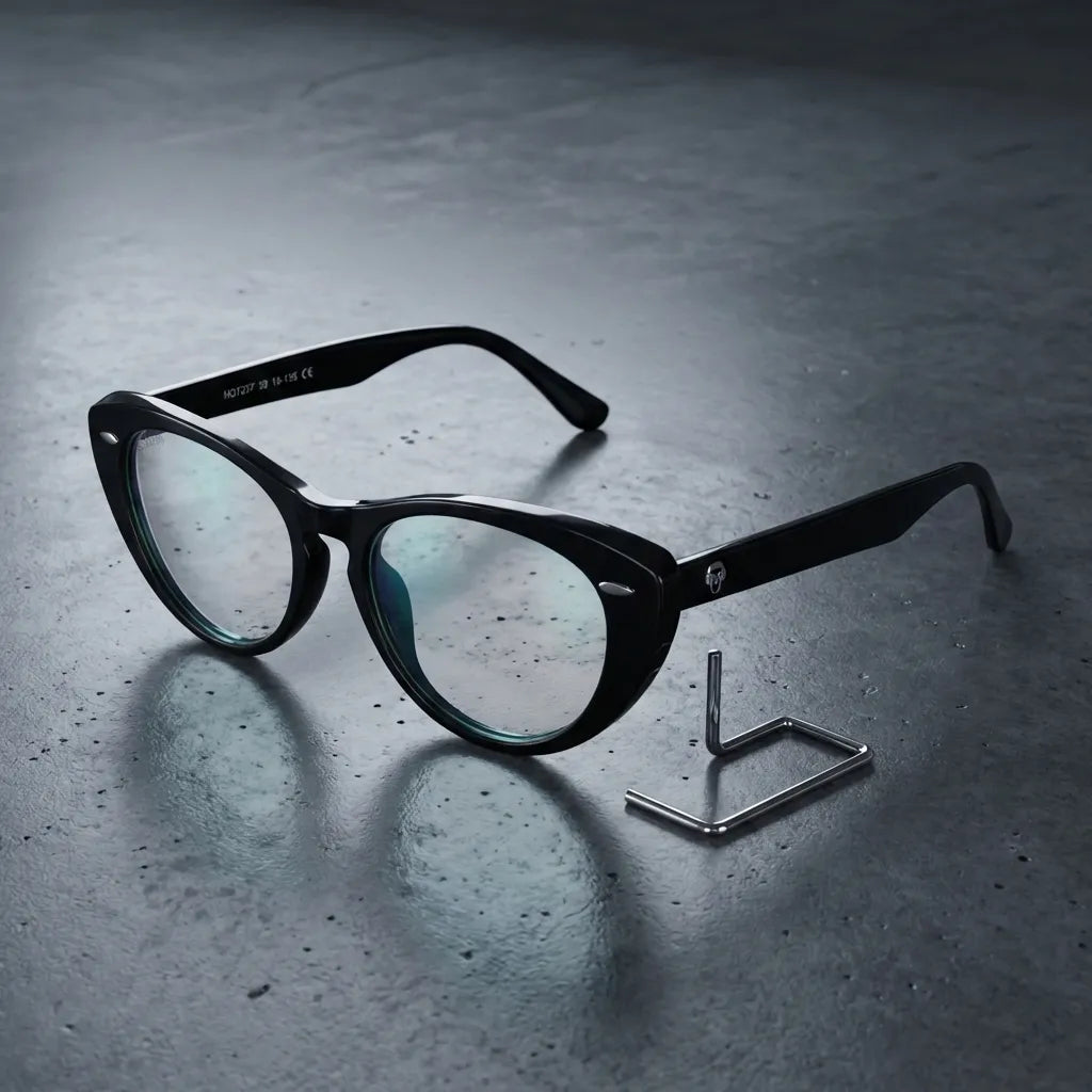 Havana cat-eye bio-acetate reading glasses, black frame · ReFramed, photo 4 of 32