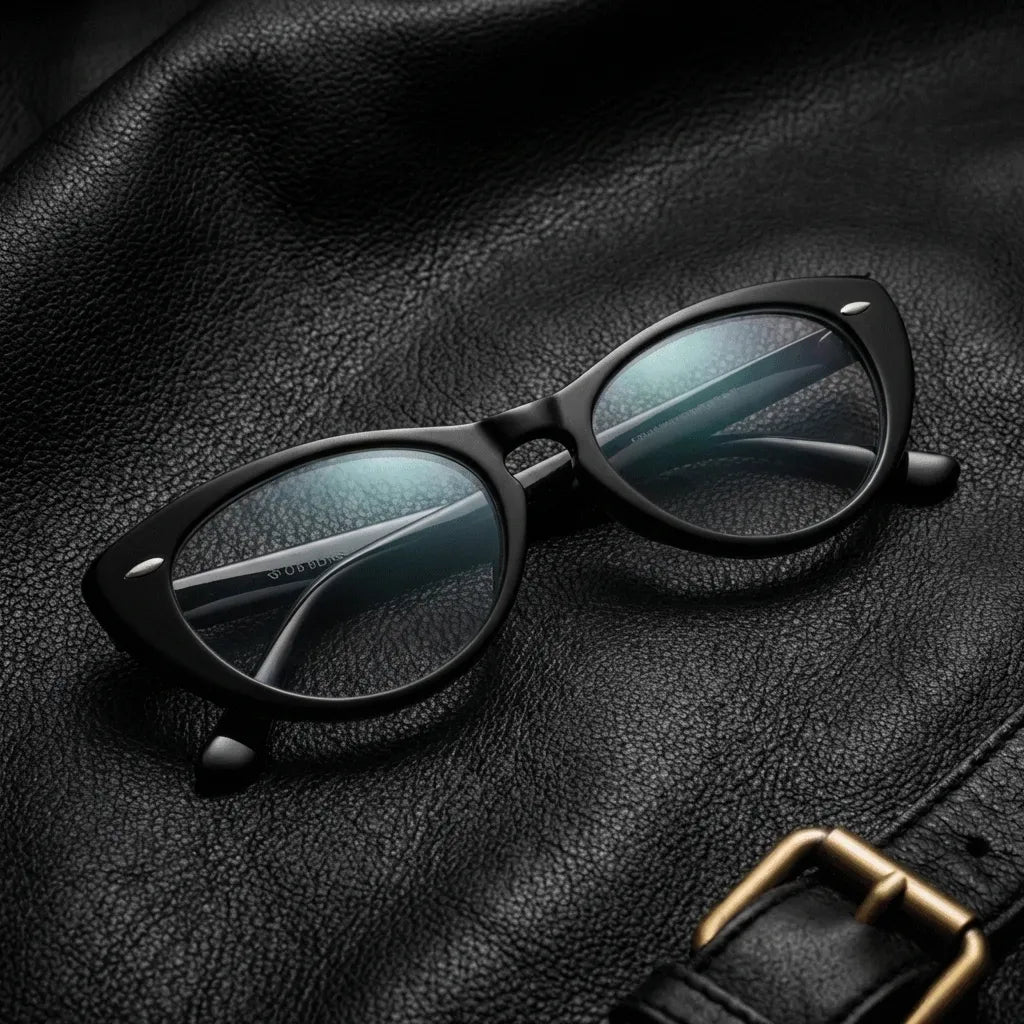 Havana cat-eye bio-acetate reading glasses, black frame · ReFramed, photo 6 of 32