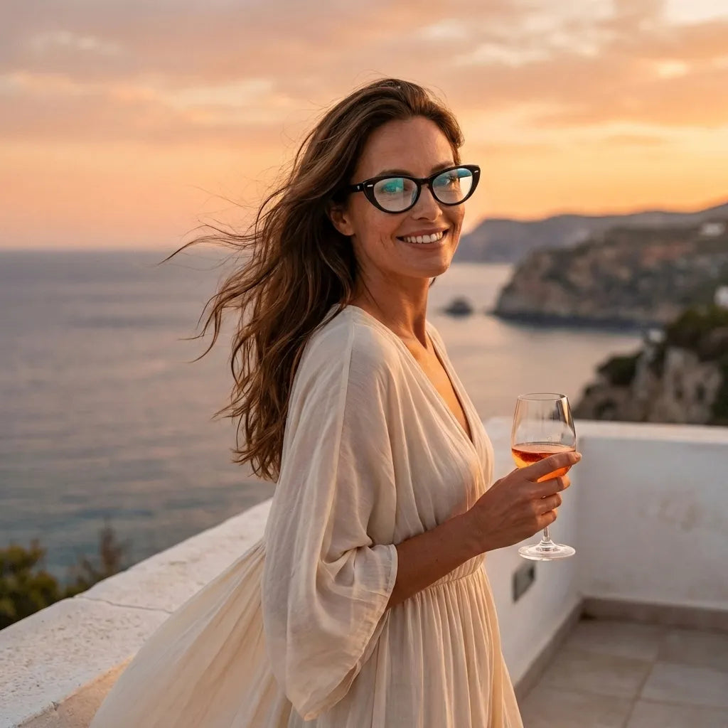 Havana cat-eye bio-acetate reading glasses, black frame · ReFramed, photo 8 of 32