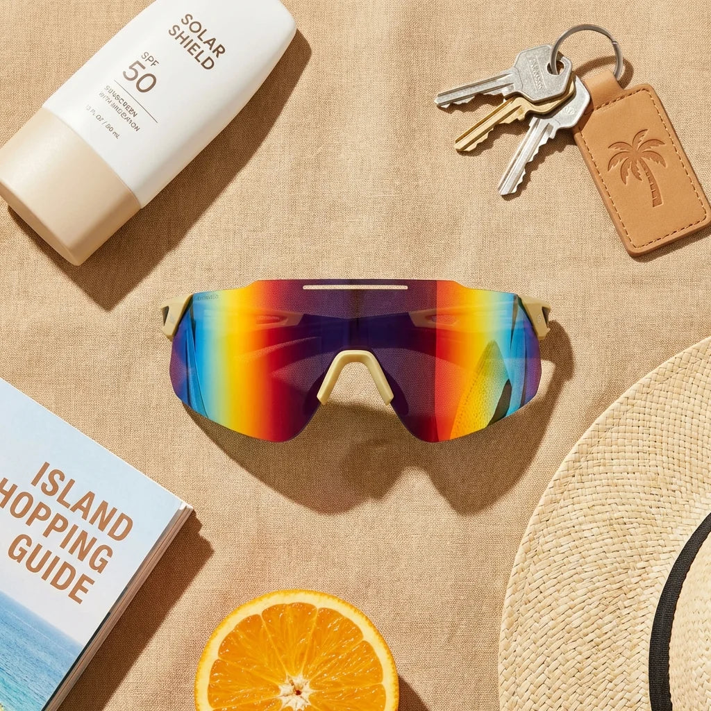 Snake sport sunglasses with polarized lenses, TR90 frame · ReFramed, photo 10 of 18