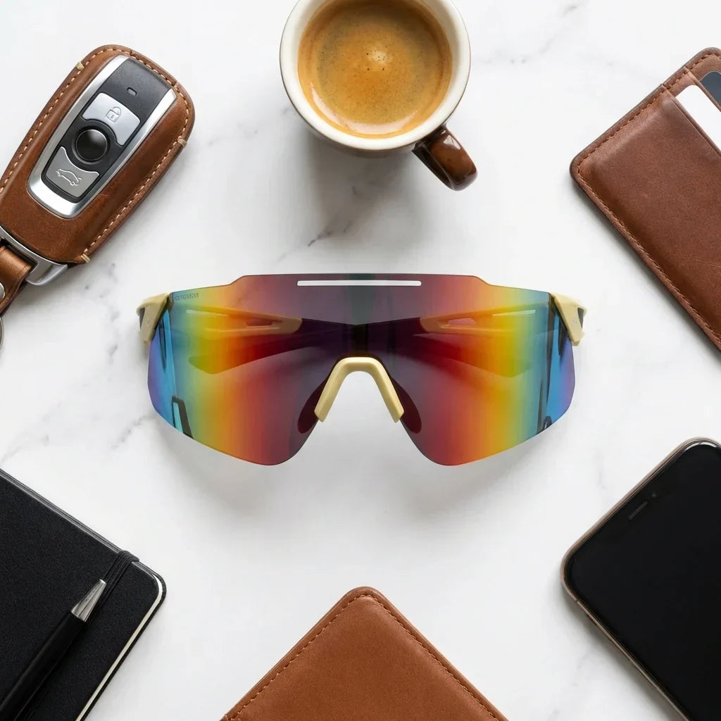 Snake sport sunglasses with polarized lenses, TR90 frame · ReFramed, photo 11 of 18