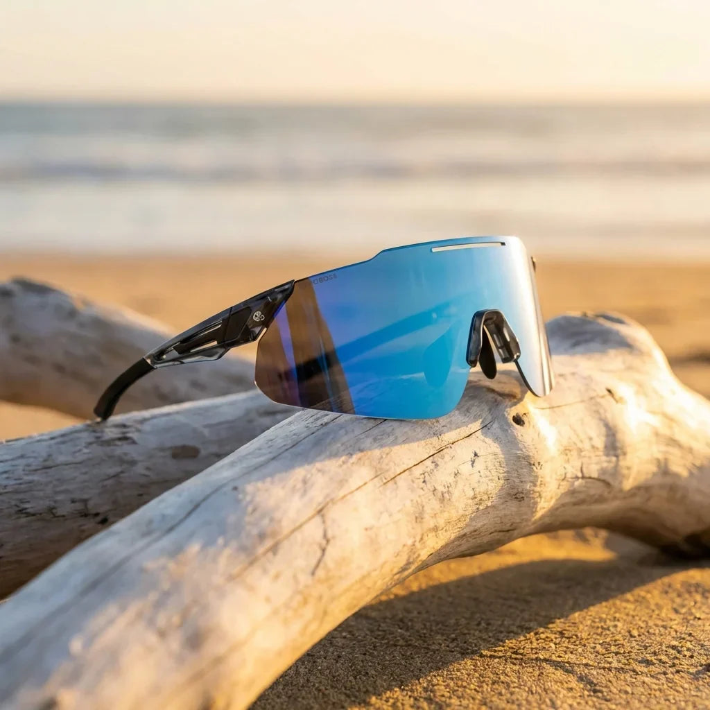 Snake sport sunglasses with polarized lenses, TR90 frame · ReFramed, photo 12 of 18