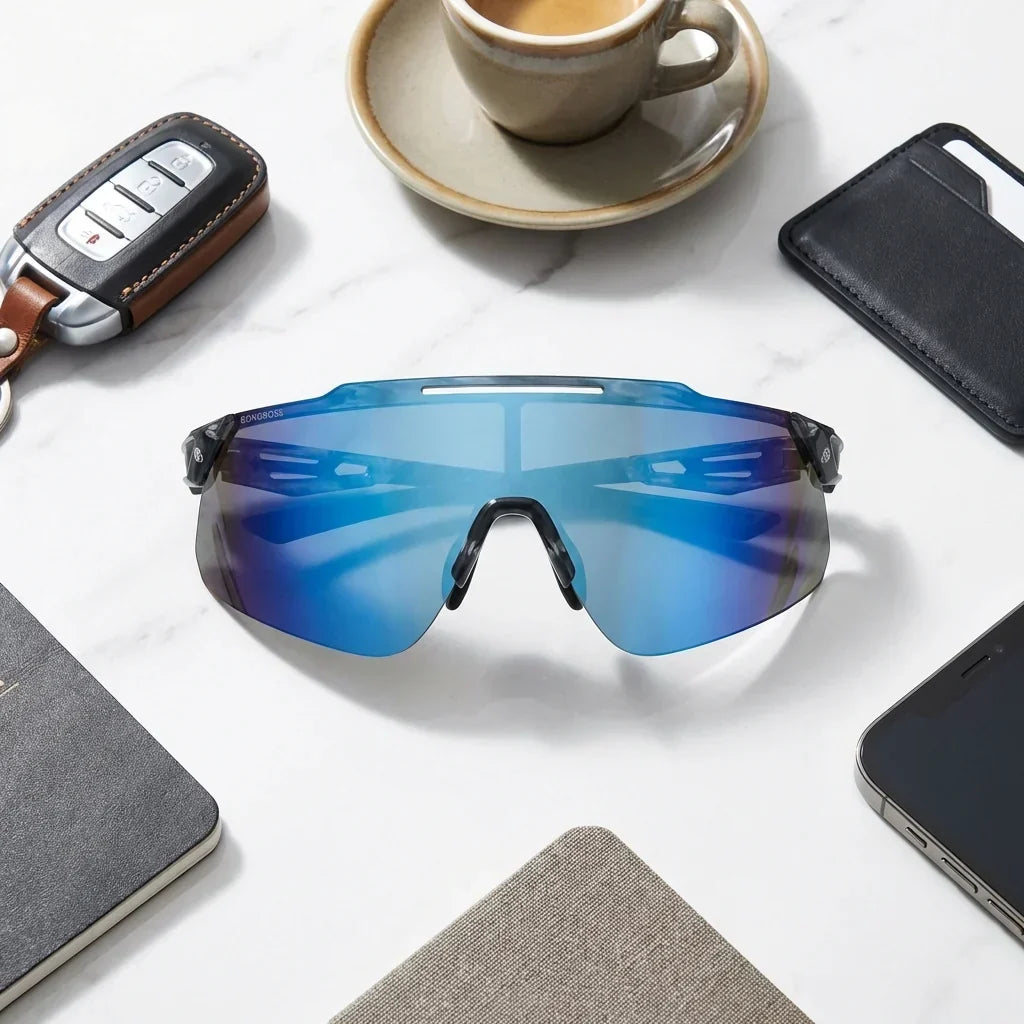 Snake sport sunglasses with polarized lenses, TR90 frame · ReFramed, photo 18 of 18