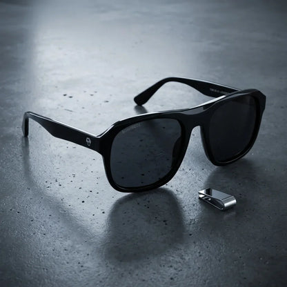 Tom oval sunglasses with polarized lenses, bio-acetate frame · ReFramed, photo 19 of 30