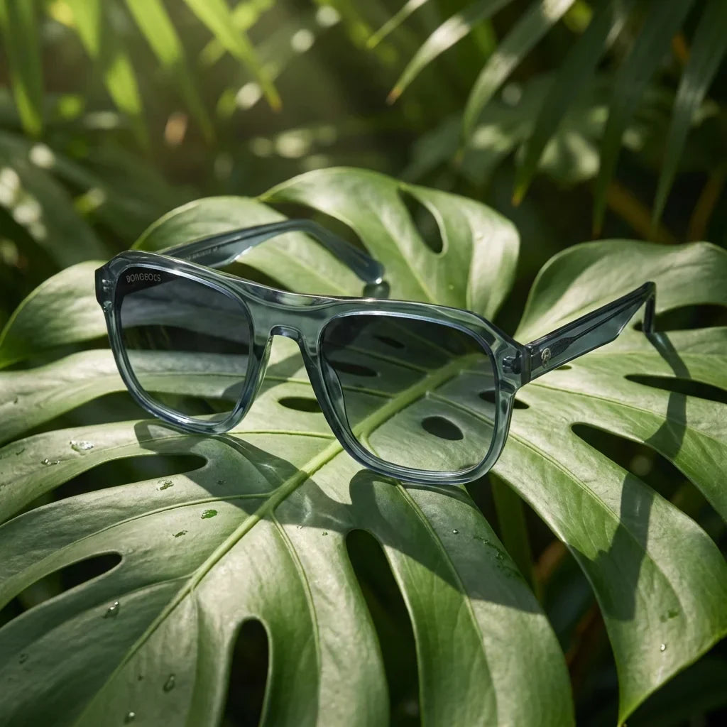 Tom Oval Polarized Sunglasses in Bio-Acetate