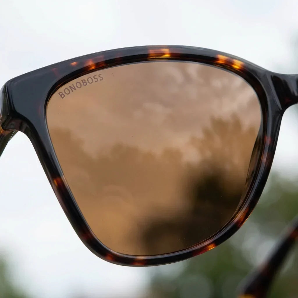 Tiare cat eye sunglasses with polarized lenses, bio-acetate frame · ReFramed, photo 16 of 30