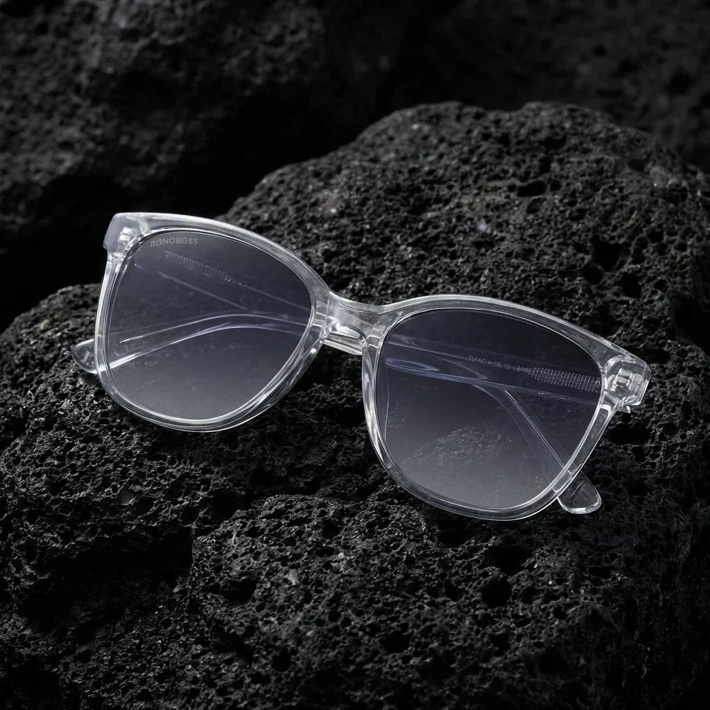 Tiare cat eye sunglasses with polarized lenses, bio-acetate frame · ReFramed, photo 23 of 30