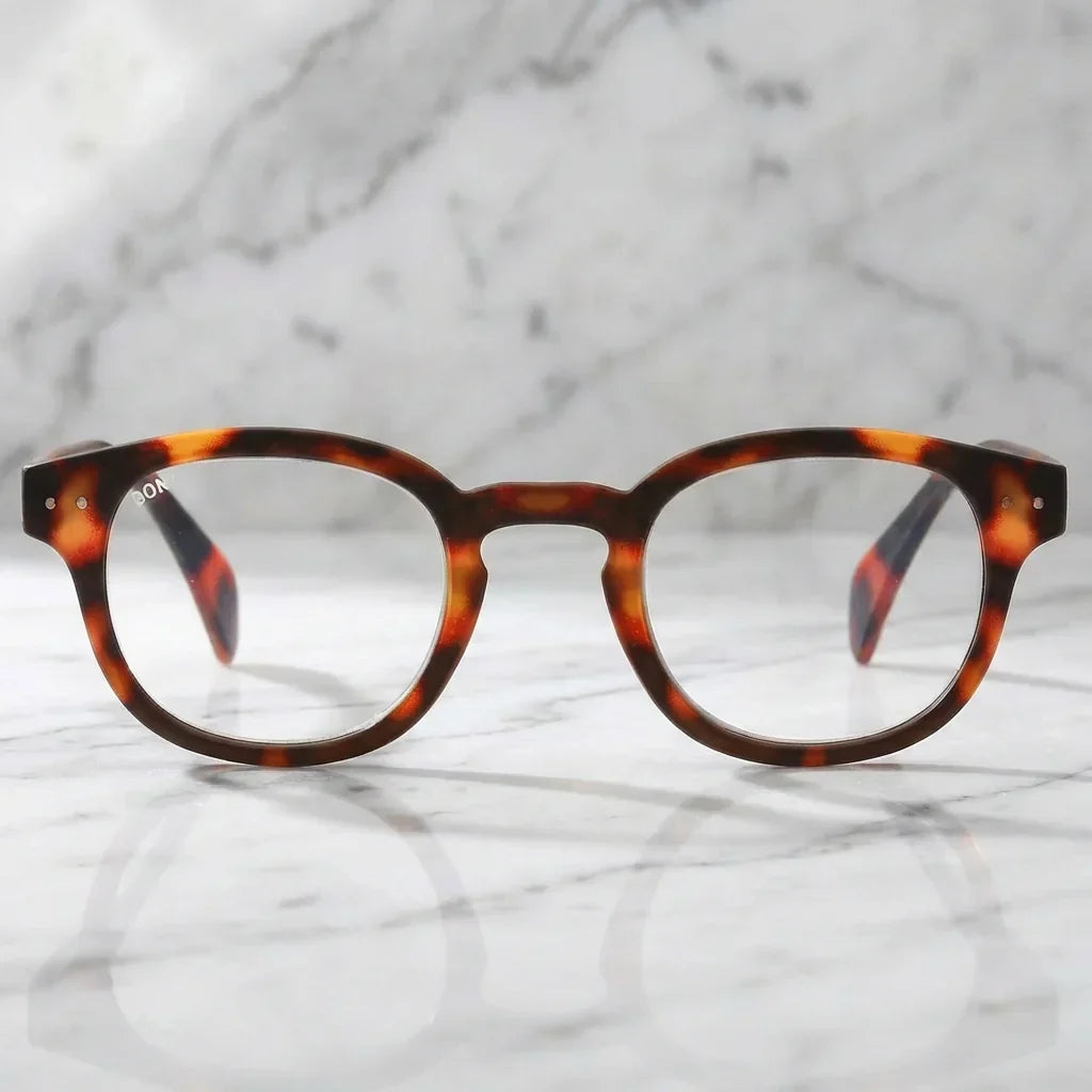 Hawaii Tortoise recycled plastic reading glasses, tortoise frame · ReFramed, photo 8 of 9