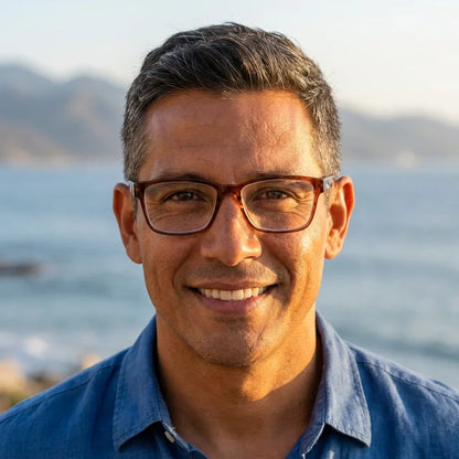 Lennox Island Caramel recycled plastic reading glasses, caramel frame · ReFramed, photo 2 of 11