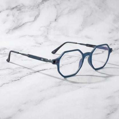 Puerto Octay Blue recycled plastic reading glasses, blue frame · ReFramed, photo 5 of 9