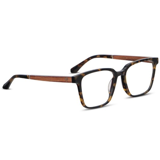 Kai Kai square eyeglass frames in bio-acetate with clear lenses · ReFramed, photo 1 of 30