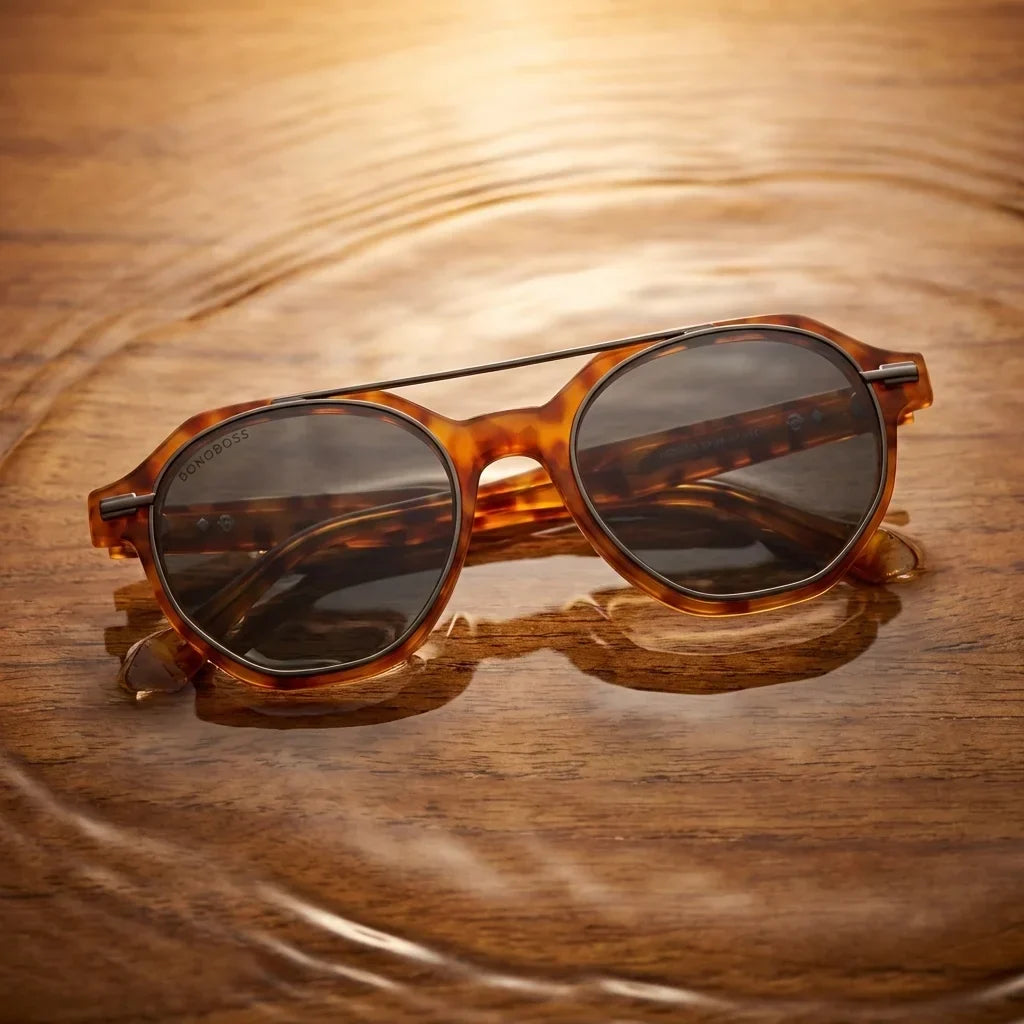 Hermes geometric bio-acetate reading glasses, orange frame · ReFramed, photo 18 of 32