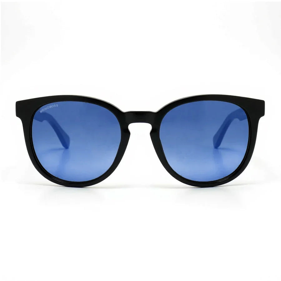 Meli Dark Round Polarized Sunglasses