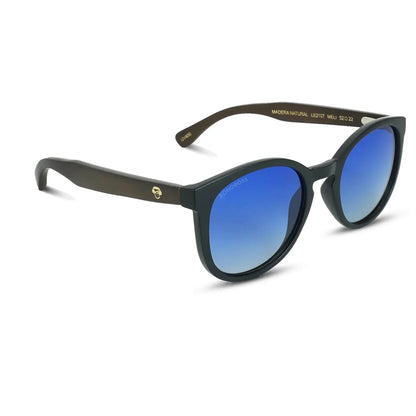 Meli Dark Round Polarized Sunglasses