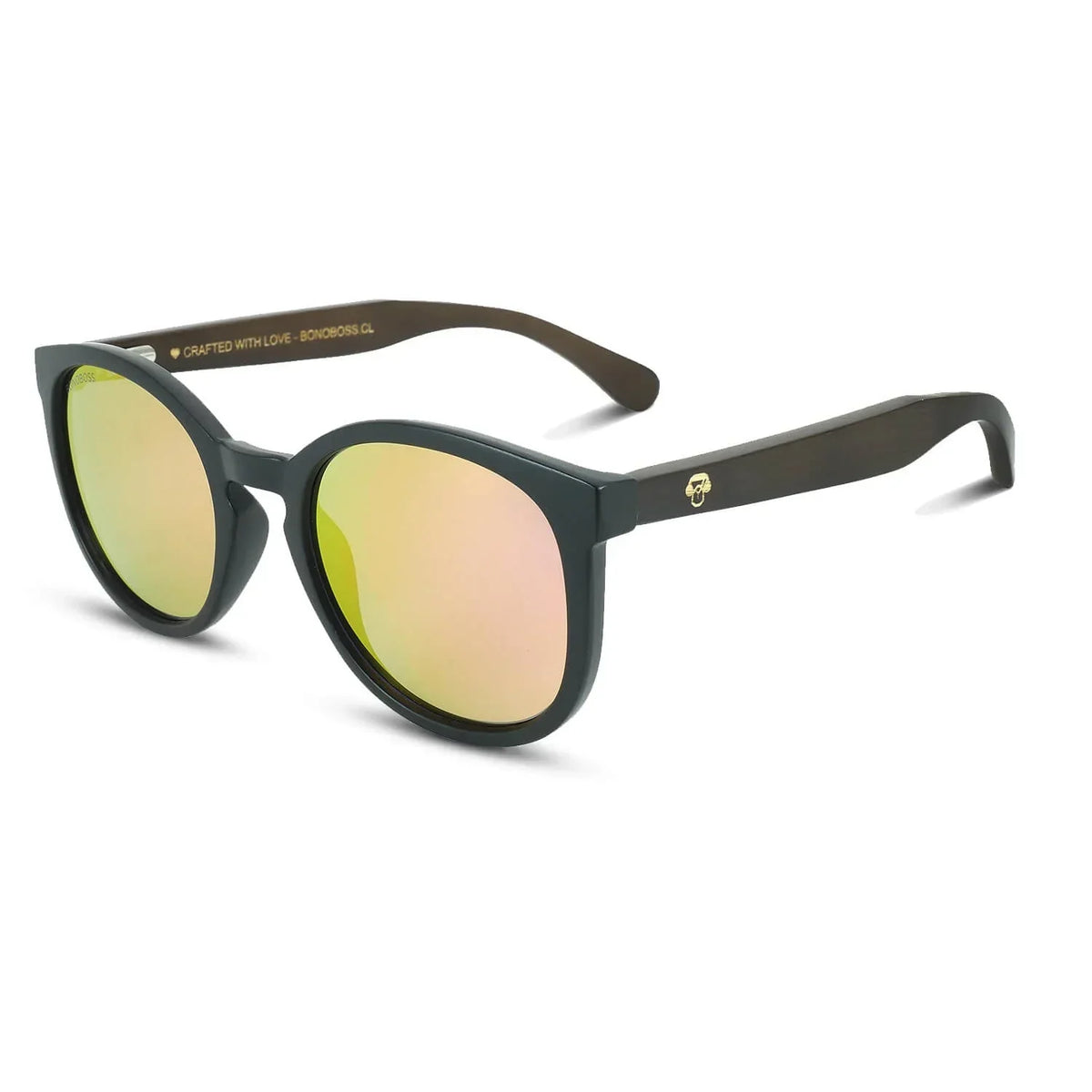 Meli Dark Round Polarized Sunglasses