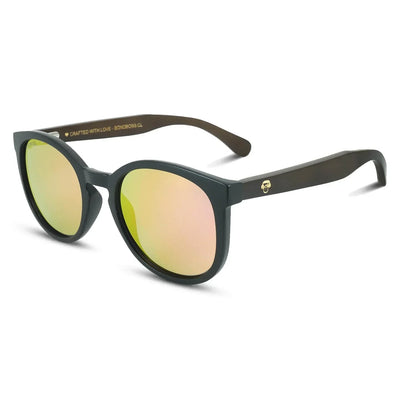 Meli Dark Round Polarized Sunglasses