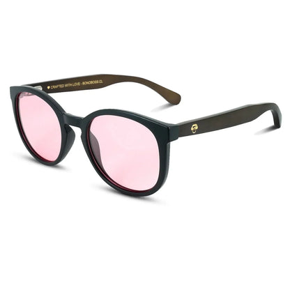 Meli Dark Round Polarized Sunglasses