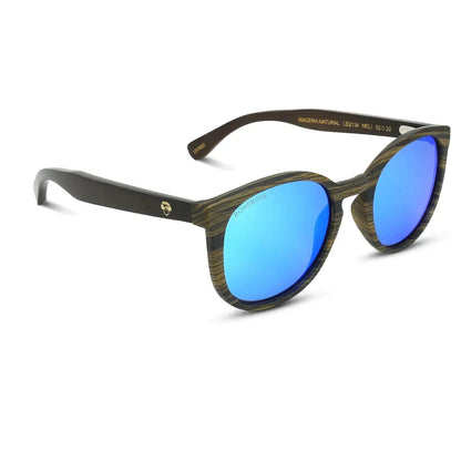 Meli Ebony Round Polarized Sunglasses