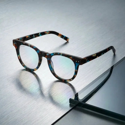 Meli round eyeglass frames in bio-acetate by ReFramed for prescription lenses · ReFramed, photo 1 of 30