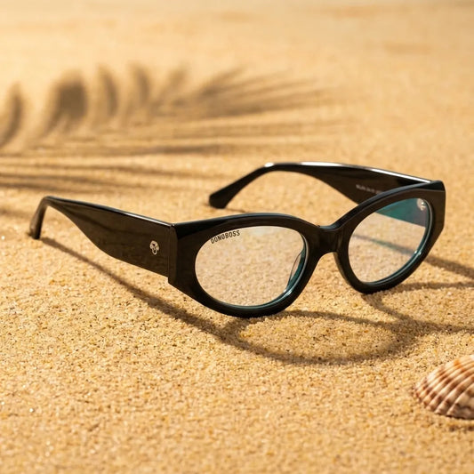 Milán cat eye eyeglass frames in bio-acetate by ReFramed · ReFramed, photo 1 of 30