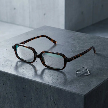 Navarino rectangular bio-acetate reading glasses, tortoise frame · ReFramed, photo 18 of 50