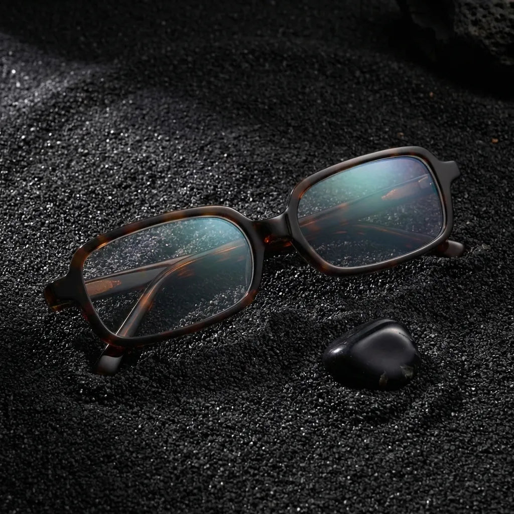 Navarino rectangular bio-acetate reading glasses, tortoise frame · ReFramed, photo 21 of 50