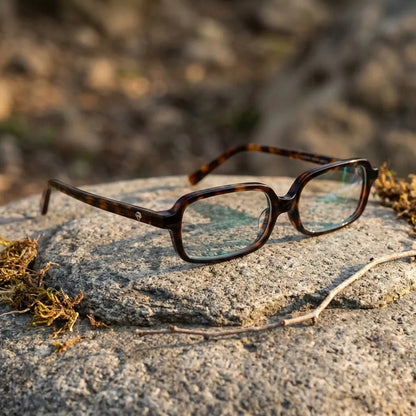 Navarino rectangular bio-acetate reading glasses, tortoise frame · ReFramed, photo 22 of 50
