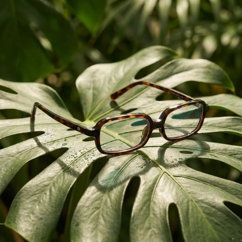 Navarino rectangular bio-acetate reading glasses, tortoise frame · ReFramed, photo 29 of 50
