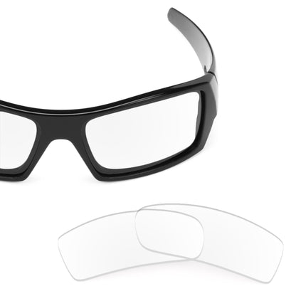 Oakley Gascan OO9014 replacement lenses — Crystal Clear polarized sunglass lens, 100% UV | ReFramed