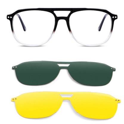 Orson Clip aviator bio-acetate reading glasses, tortoise frame · ReFramed, photo 21 of 23