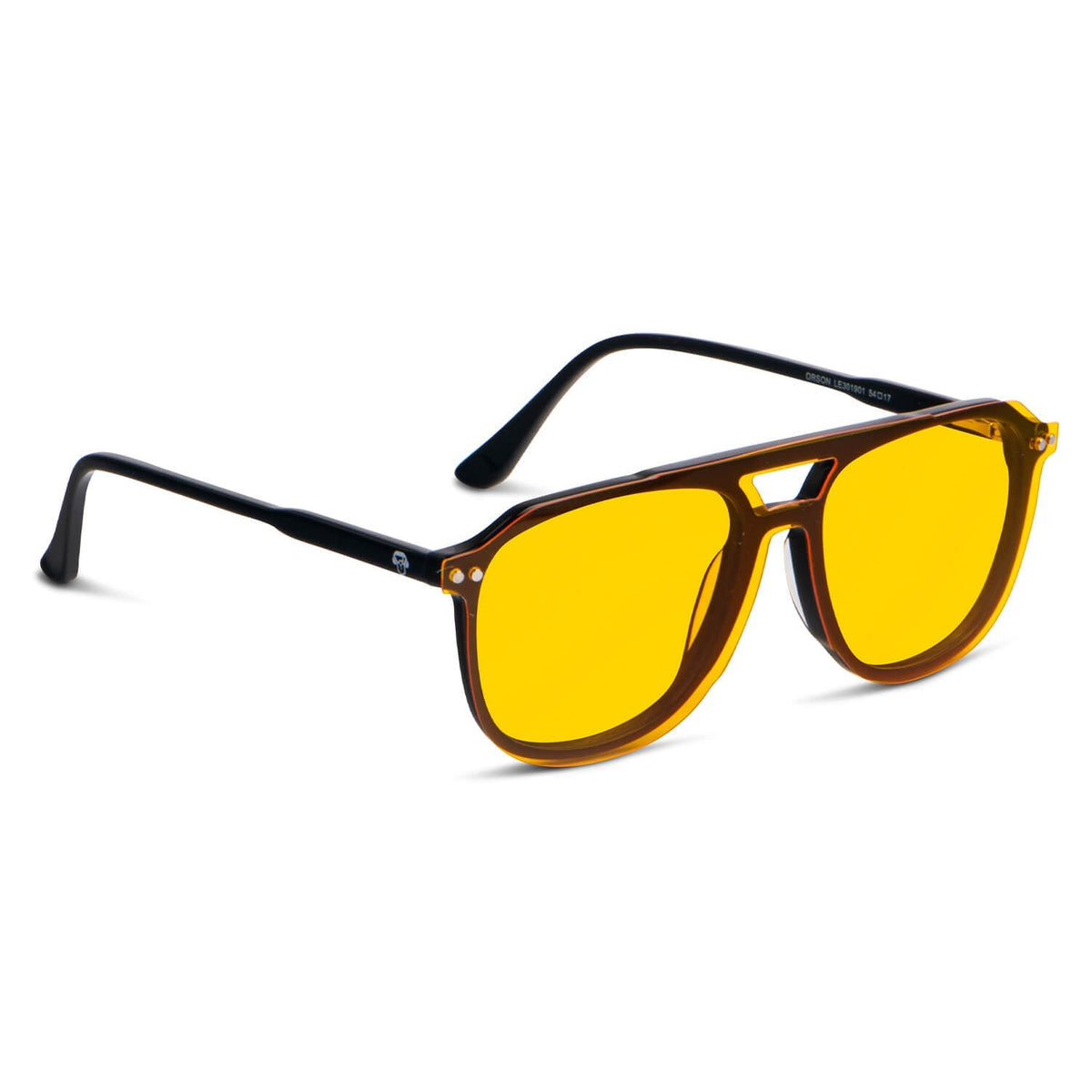 Orson Clip aviator bio-acetate reading glasses, black frame · ReFramed, photo 14 of 23