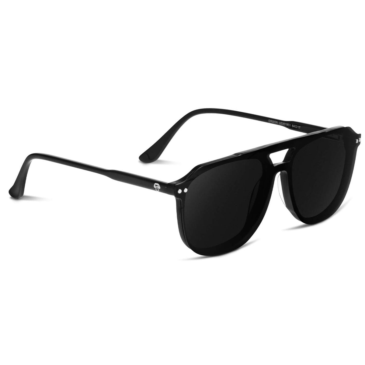 Orson Clip aviator bio-acetate reading glasses, black frame · ReFramed, photo 8 of 23