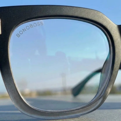 Osorno RPET rectangle eyeglass frames in recycled plastic, unisex · ReFramed, photo 3 of 30