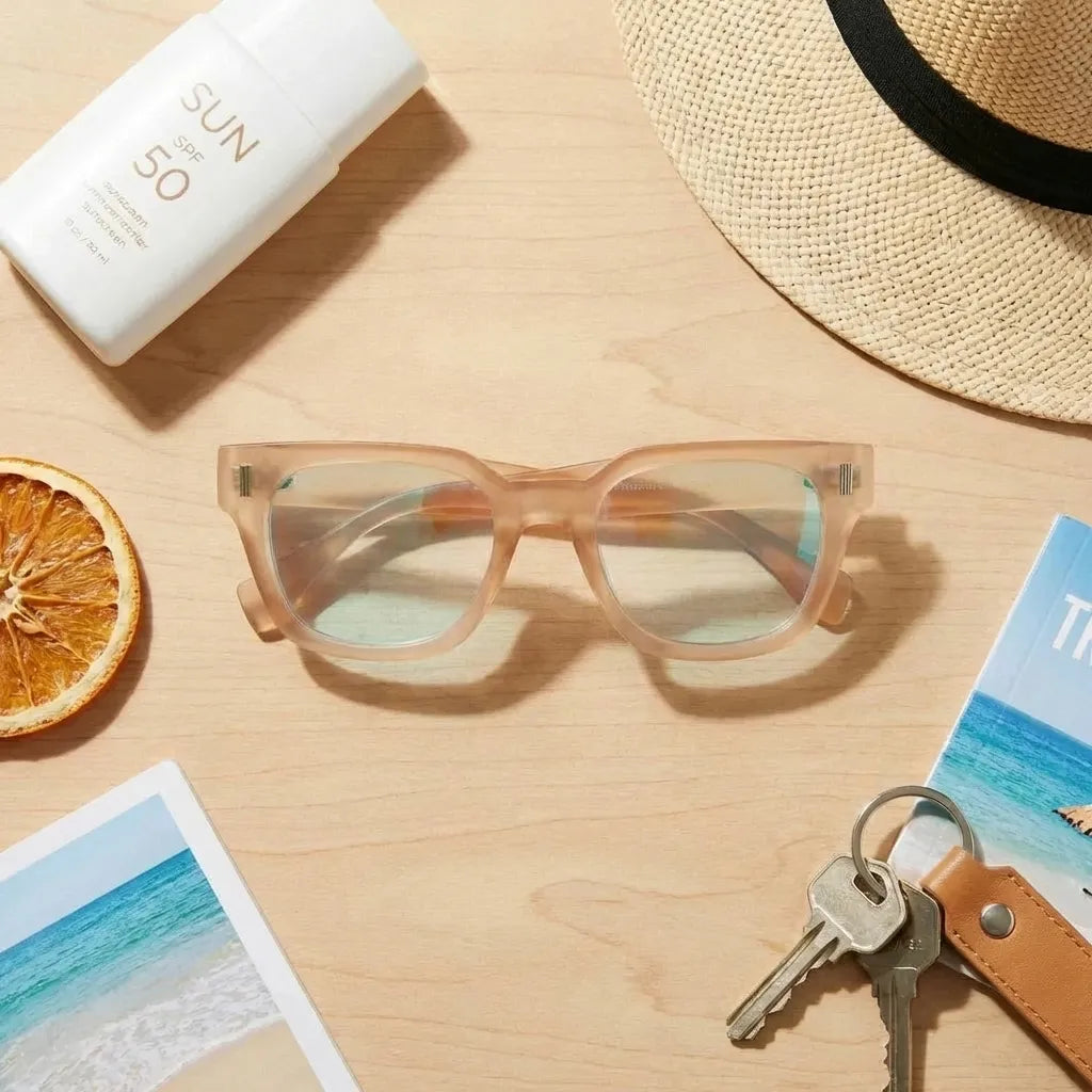 Osorno RPET rectangle eyeglass frames in recycled plastic, unisex · ReFramed, photo 9 of 30