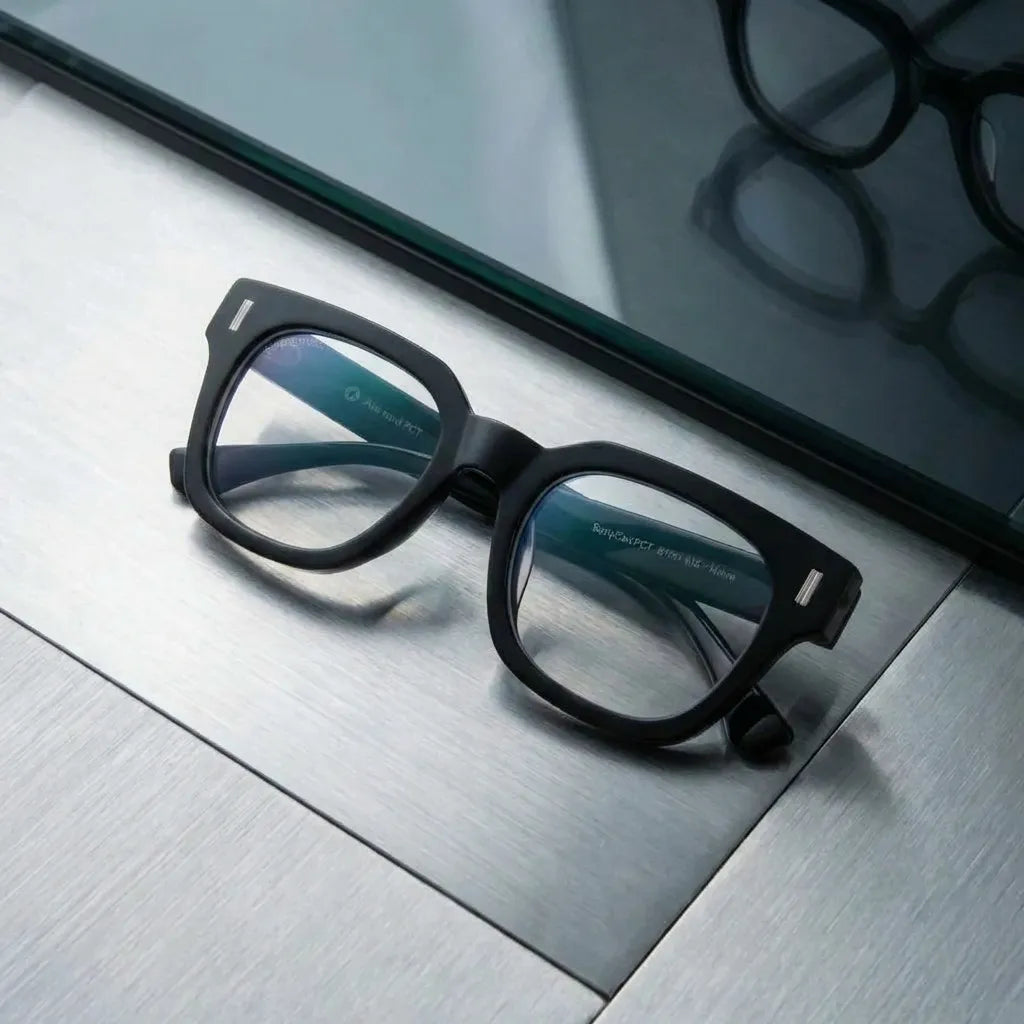 Osorno RPET Rectangle Eyeglass Frames in Recycled Plastic