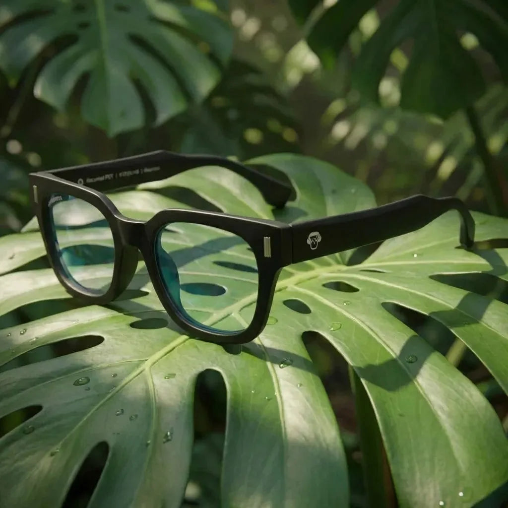 Osorno RPET Rectangle Eyeglass Frames in Recycled Plastic