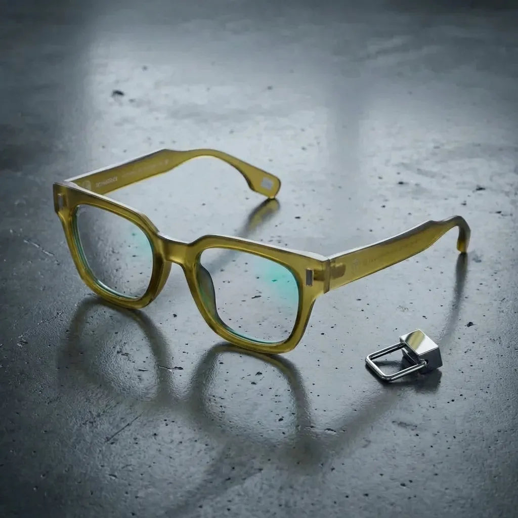 Osorno RPET rectangle eyeglass frames in recycled plastic, unisex · ReFramed, photo 21 of 30