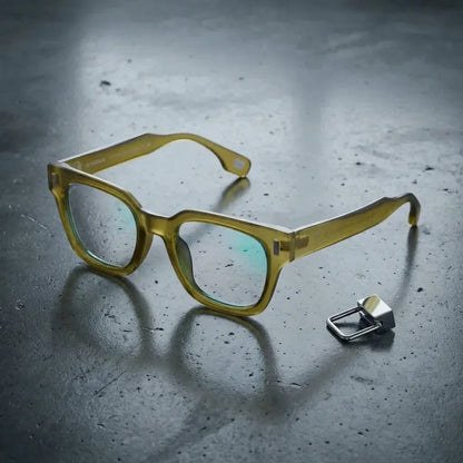 Osorno RPET Rectangle Eyeglass Frames in Recycled Plastic
