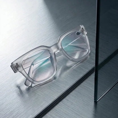 Osorno RPET rectangle eyeglass frames in recycled plastic, unisex · ReFramed, photo 30 of 30