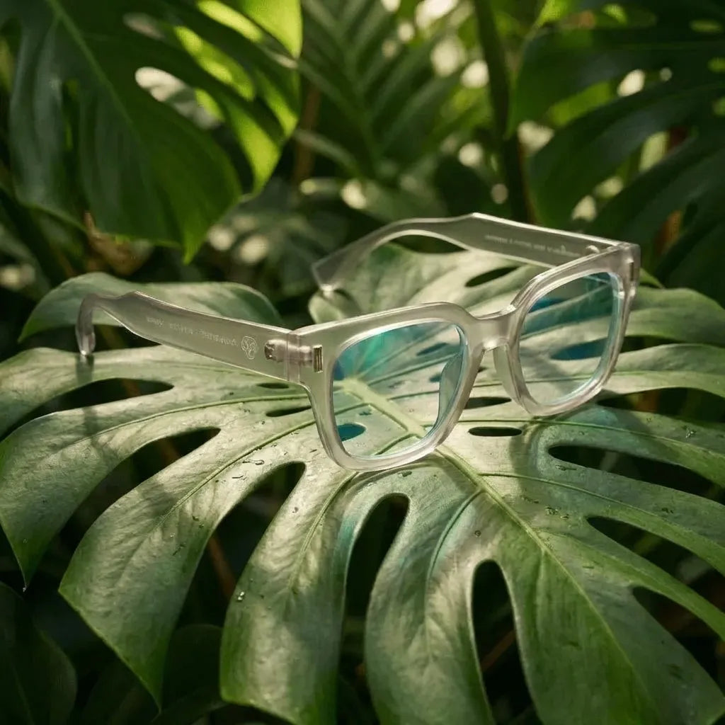 Osorno RPET Rectangle Eyeglass Frames in Recycled Plastic