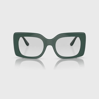Vogue VO5481S photochromic gray replacement lenses, front video of the lenses darkening from clear to gray · ReFramed