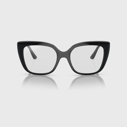 Vogue VO5337S photochromic gray replacement lenses, front video of the lenses darkening from clear to gray · ReFramed