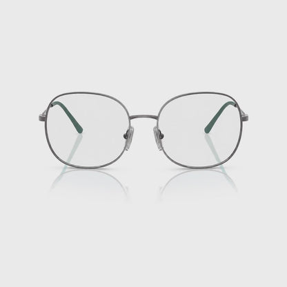 Vogue VO4272S photochromic brown replacement lenses, front video of the lenses darkening from clear to brown · ReFramed