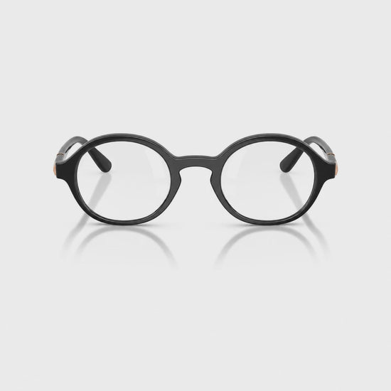 Vogue VO5692S photochromic gray replacement lenses, front video of the lenses darkening from clear to gray · ReFramed