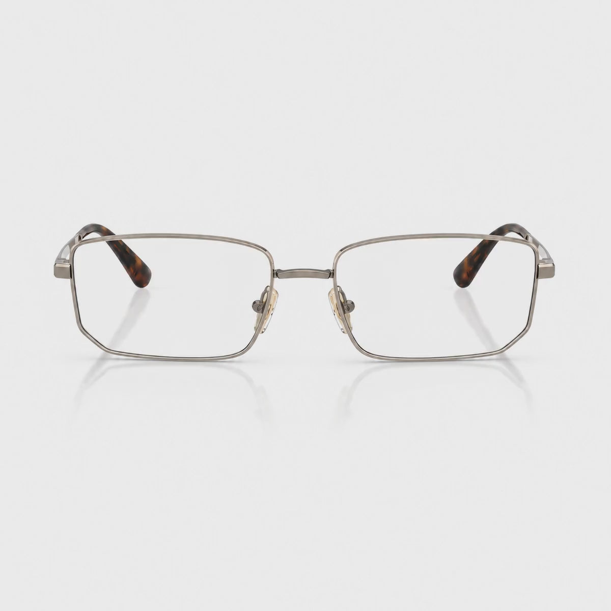 Vogue VO4352S photochromic brown replacement lenses, front video of the lenses darkening from clear to brown · ReFramed