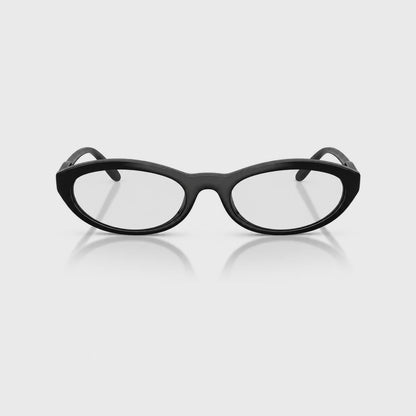 Vogue VO5697SU photochromic gray replacement lenses, front video of the lenses darkening from clear to gray · ReFramed