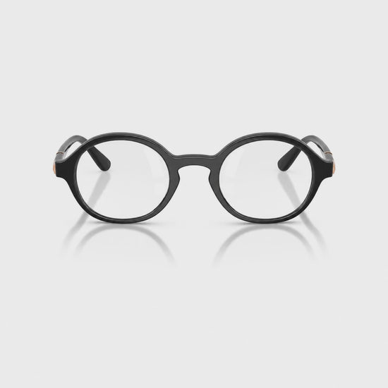 Vogue VO5692S photochromic brown replacement lenses, front video of the lenses darkening from clear to brown · ReFramed