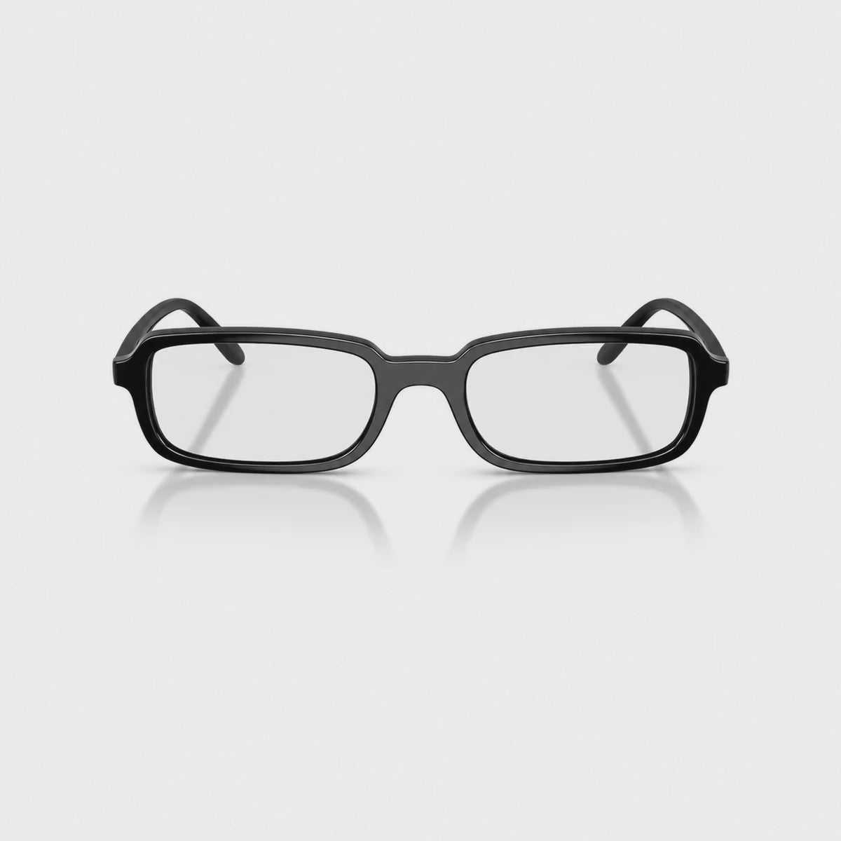 Vogue VO5666S photochromic gray replacement lenses, front video of the lenses darkening from clear to gray · ReFramed